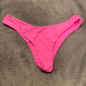 Hot pink bikini bottom